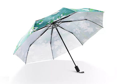 21インチ自動旅行傘の小さく新しい人および女性の倍の折目の傘